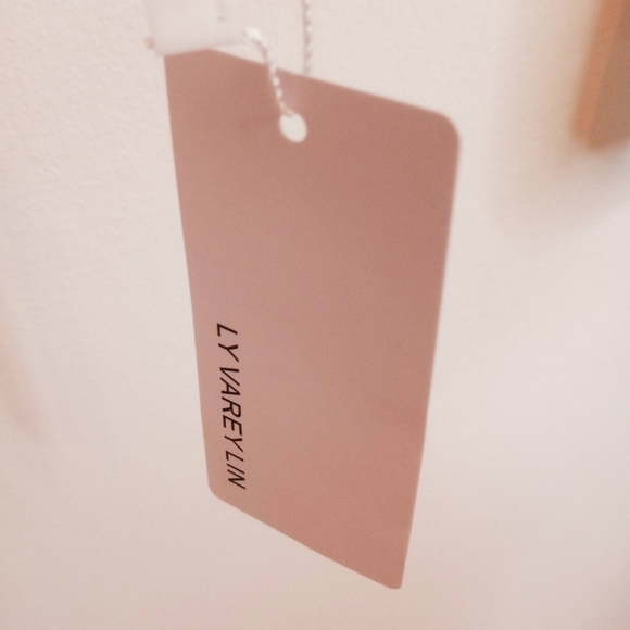 Ly Varey Faux Leather Jacket Soft Embroidered Rivet Motorcycle Punk Style CPO - Picture 14 of 15